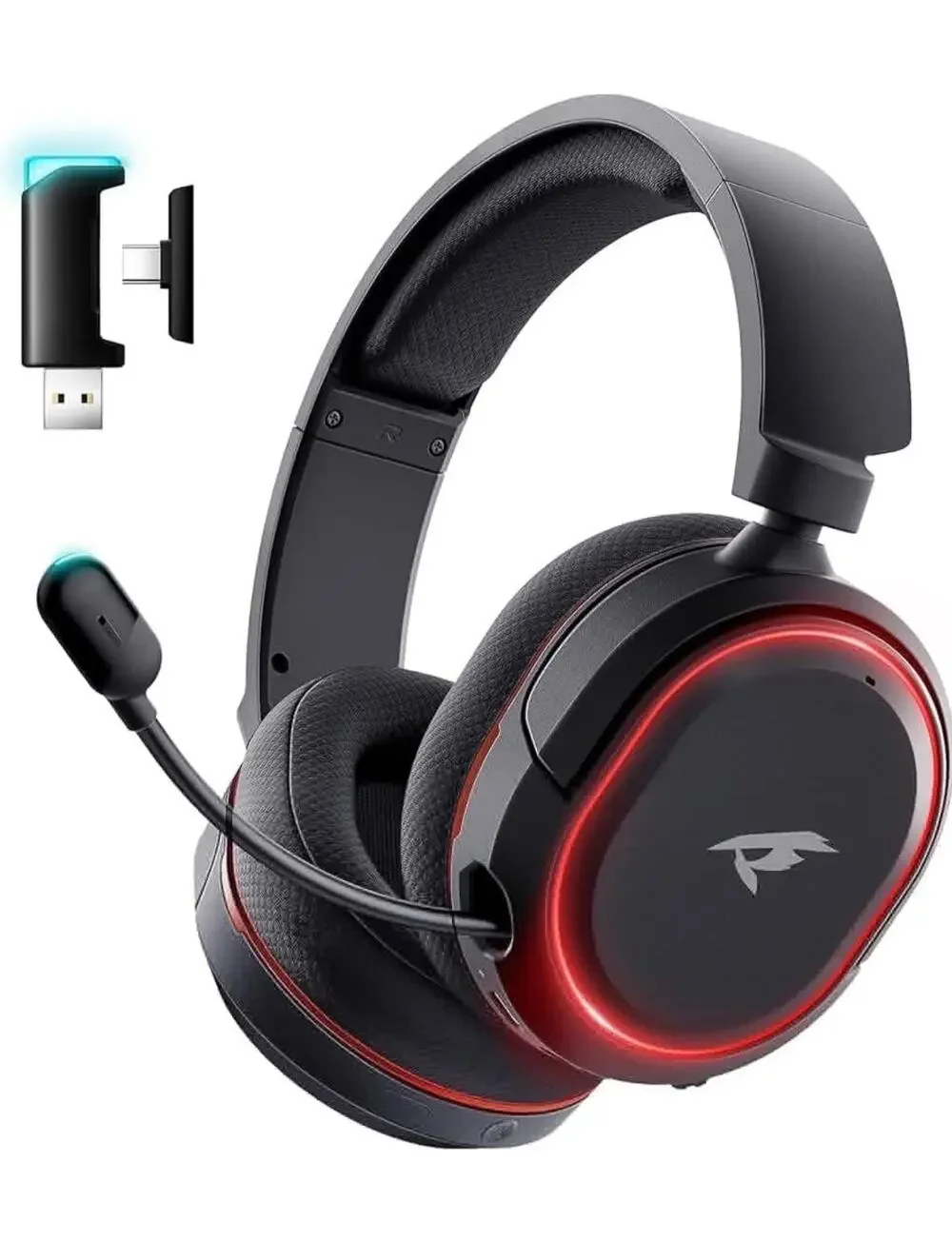 Valorise UG‑08S Wireless Gaming Headset 7.1 Surround Sound 100H Battery ENC Mic